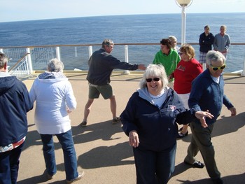 Dancing on the Deck