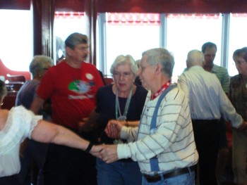 Dancing in the Spinnacker Lounge
