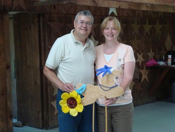 HorseShoe Acres, Andover, VT 2012 - And The Winner is Ralph & Cheryl Peacock