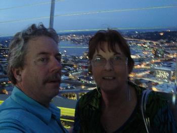 DB & SAS on Top of Space Needle