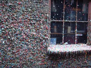 Famous Gum Wall in Pike’s Market