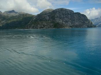 Mud from Glacier Meets Clean Water