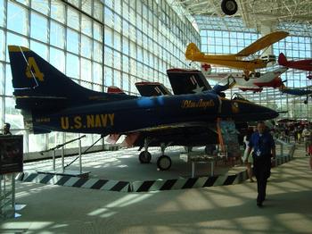 Blue Angel Plaine at Air Museum