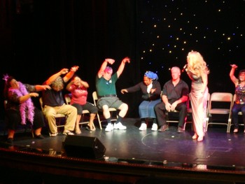 Hypnotist in action!