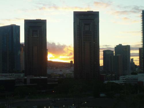 Honolulu sunrise