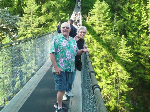 Steve & Deb Capilano Bridge