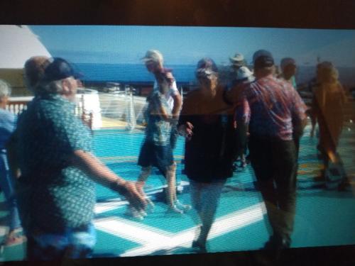 Dancing on Heliport